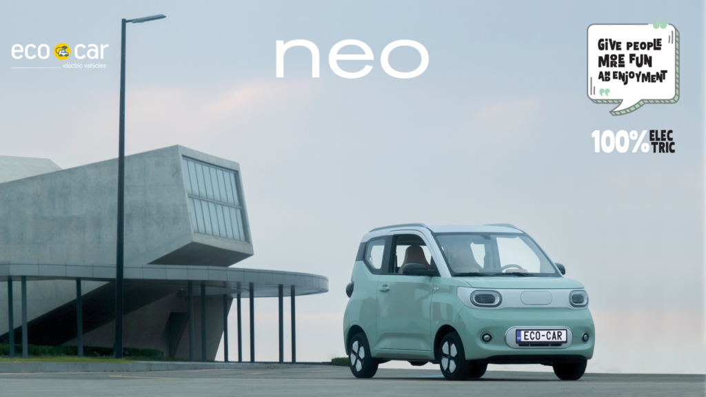 Ήρθε στην Ελλάδα το ΝΕΟ 4θεσιο microcar ecocar neo!
