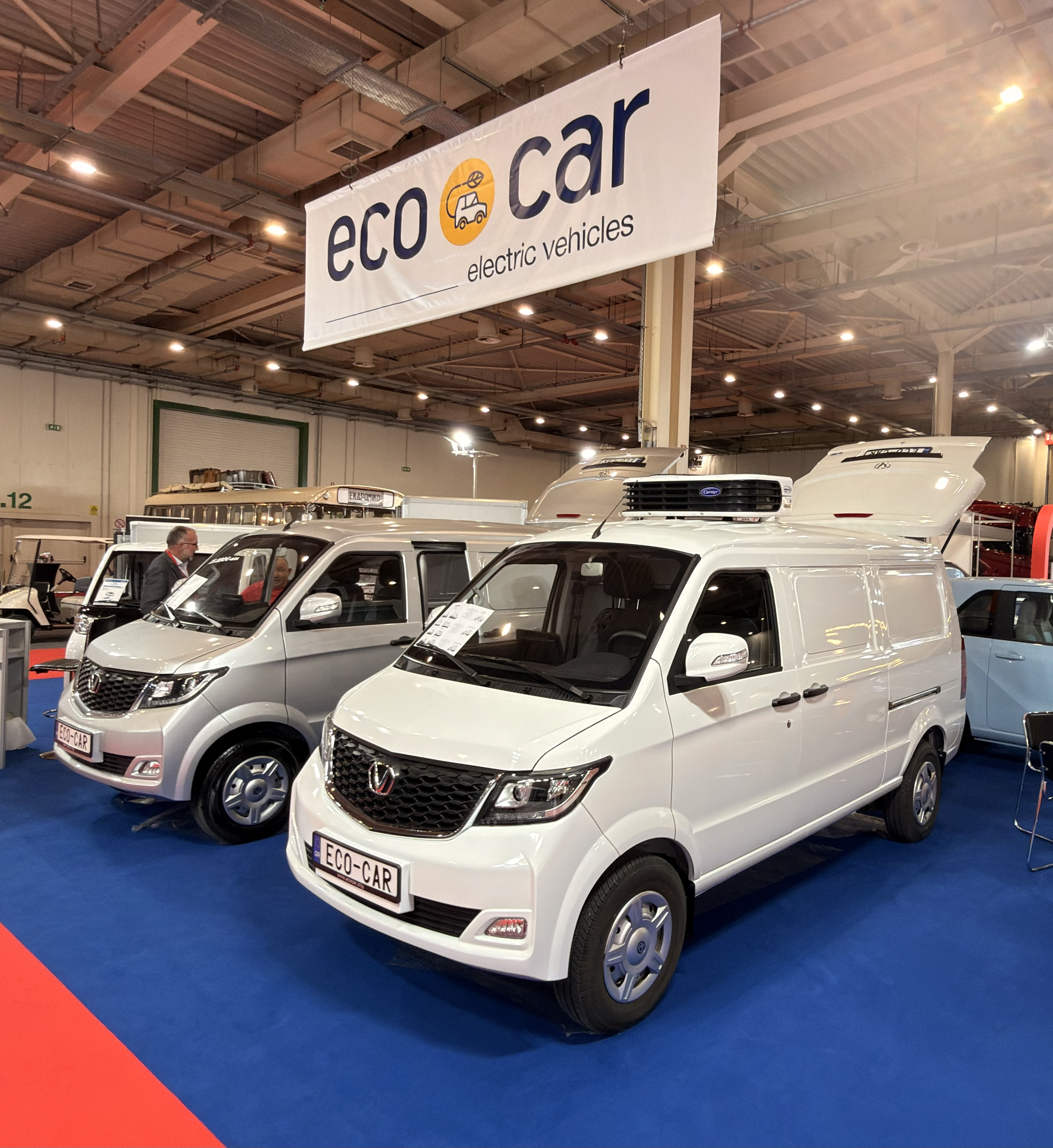 Η EcoCar φέρνει το μέλλον των ηλεκτρικών επαγγελματικών οχημάτων στην έκθεση Transport Show 2026. Γνωρίστε τα Victory, MAXI και G300 στο Metropolitan Expo!