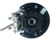 LEFT REAR BRAKE ASSEMBLY